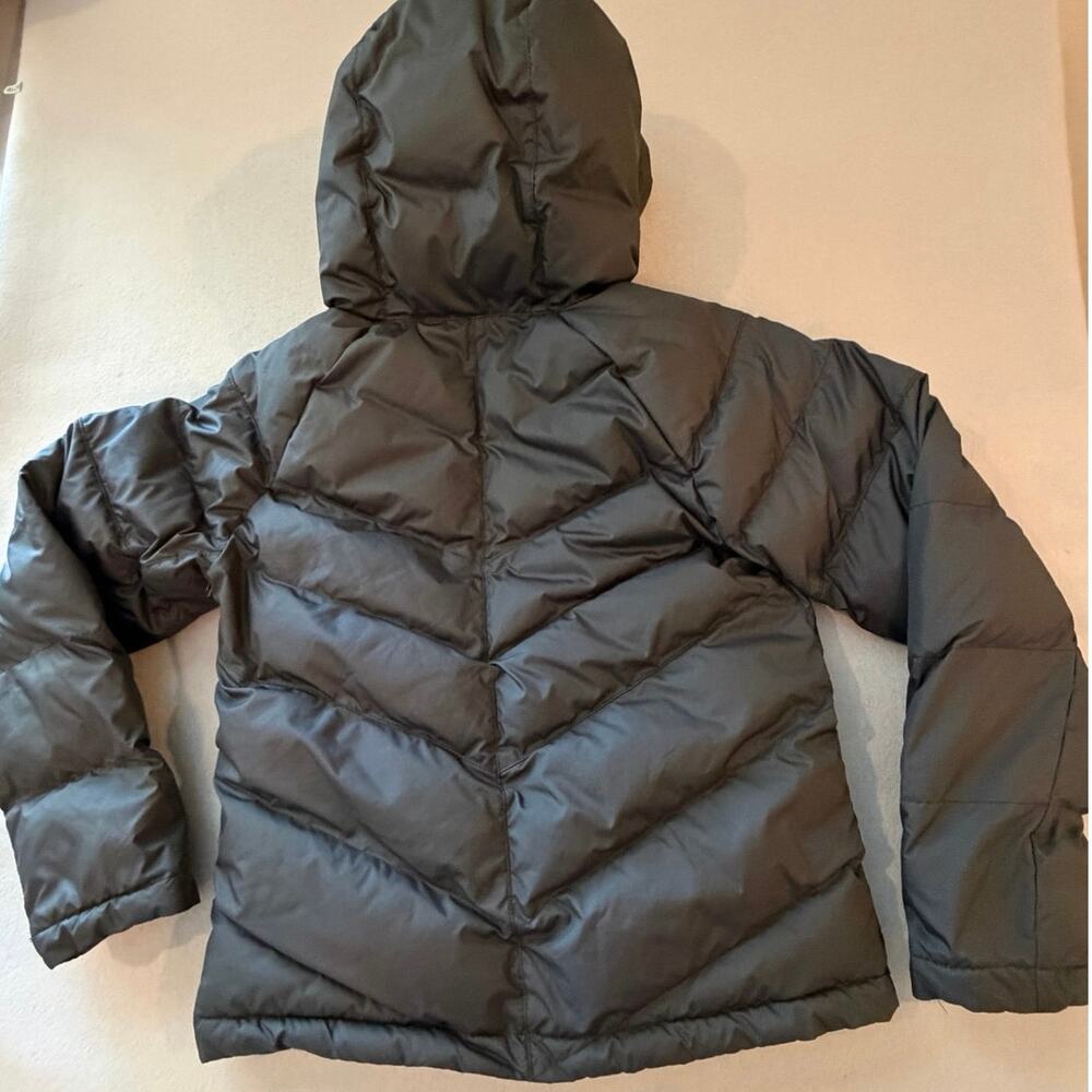 Nike Gators Puffer Jacket Hooded Black Full Zip Youth Medium M Insulated - Picture 6 of 6